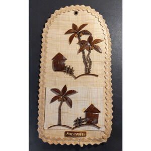 15 inch Handmade Philippians Palm Tree Bill Organizer